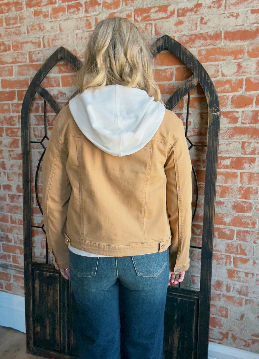 On The Edge Of My Seat Jacket-Camel