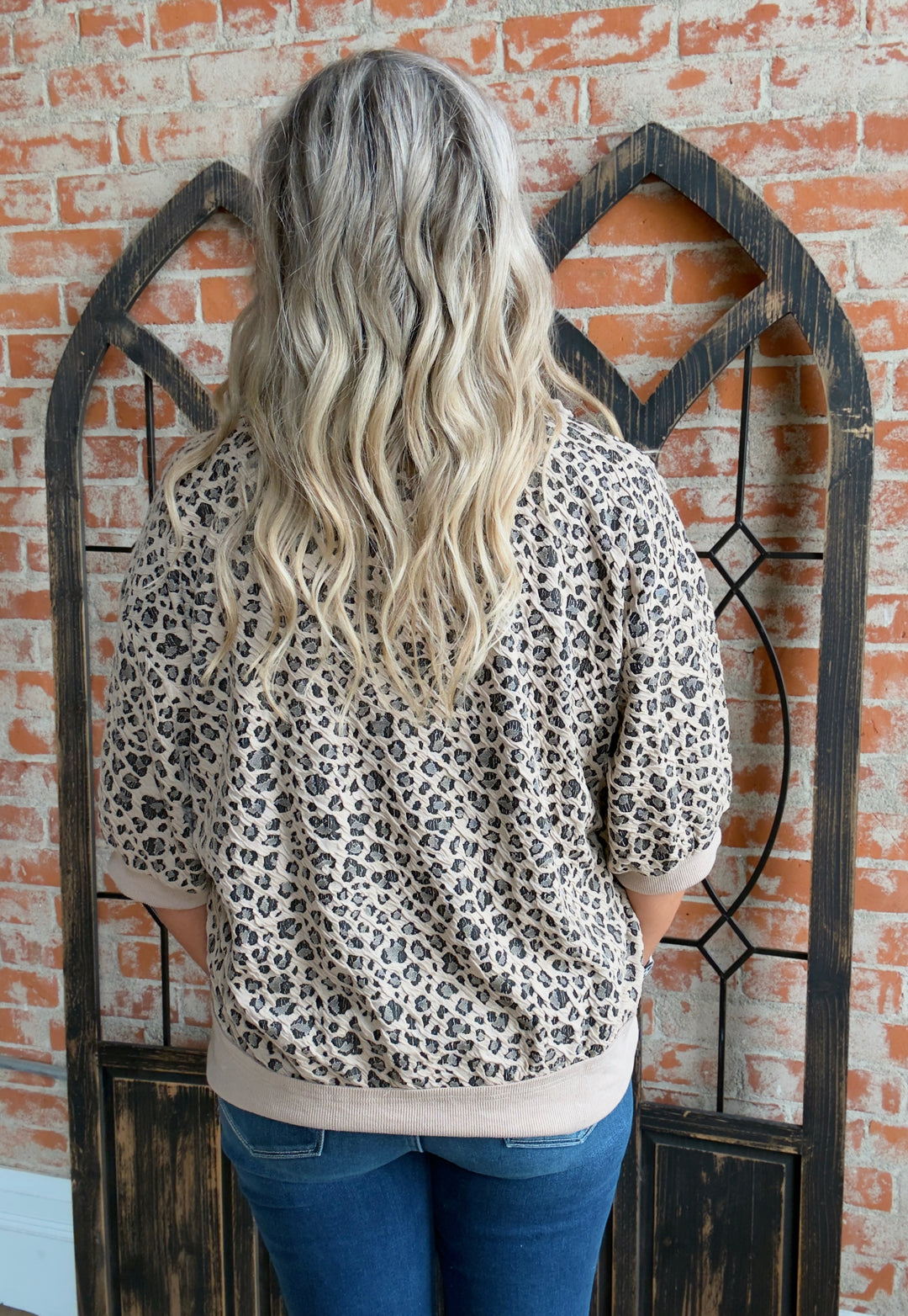 In My Fierce Era Leopard Zip Up
