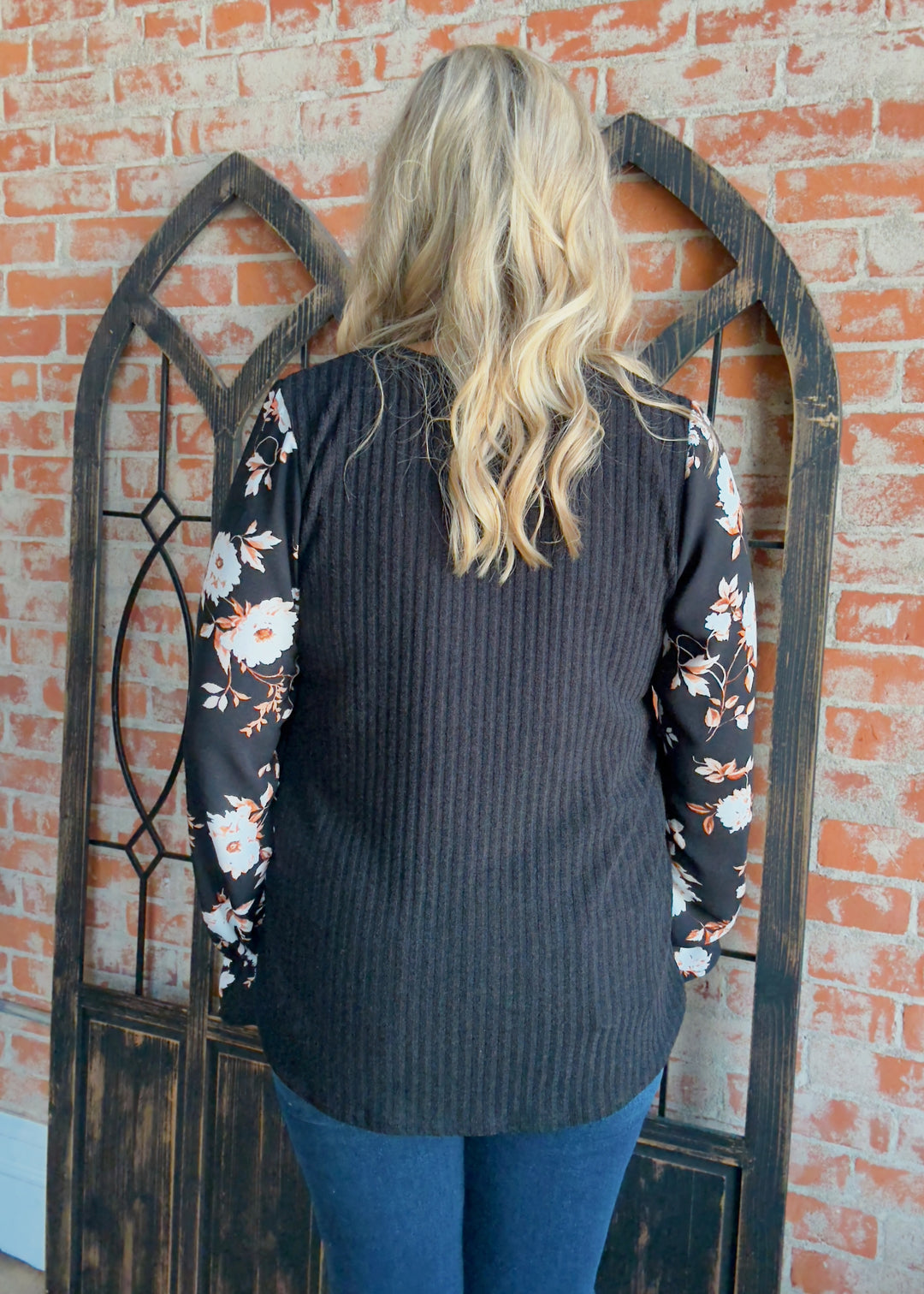 Call Me Pretty Floral Sleeve