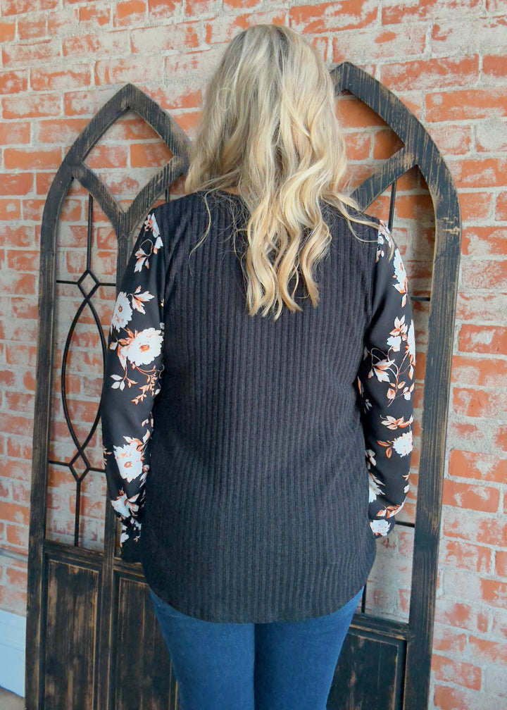 Call Me Pretty Floral Sleeve