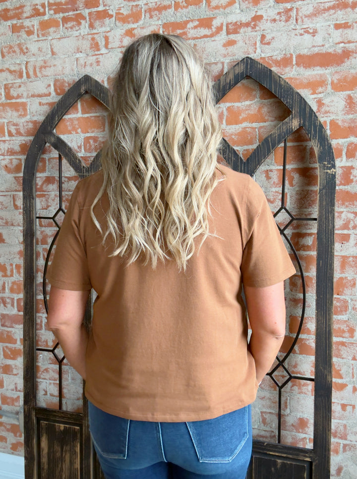 On My Time Basic Tee-Golden Hour