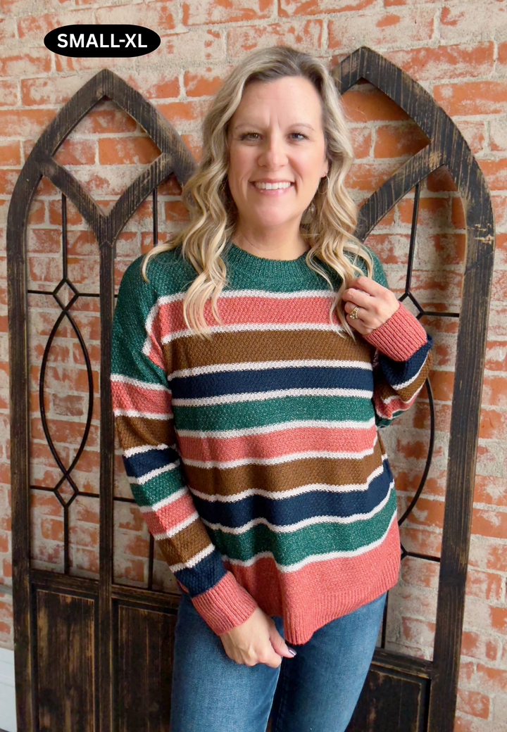 Automatic Yes Striped Sweater