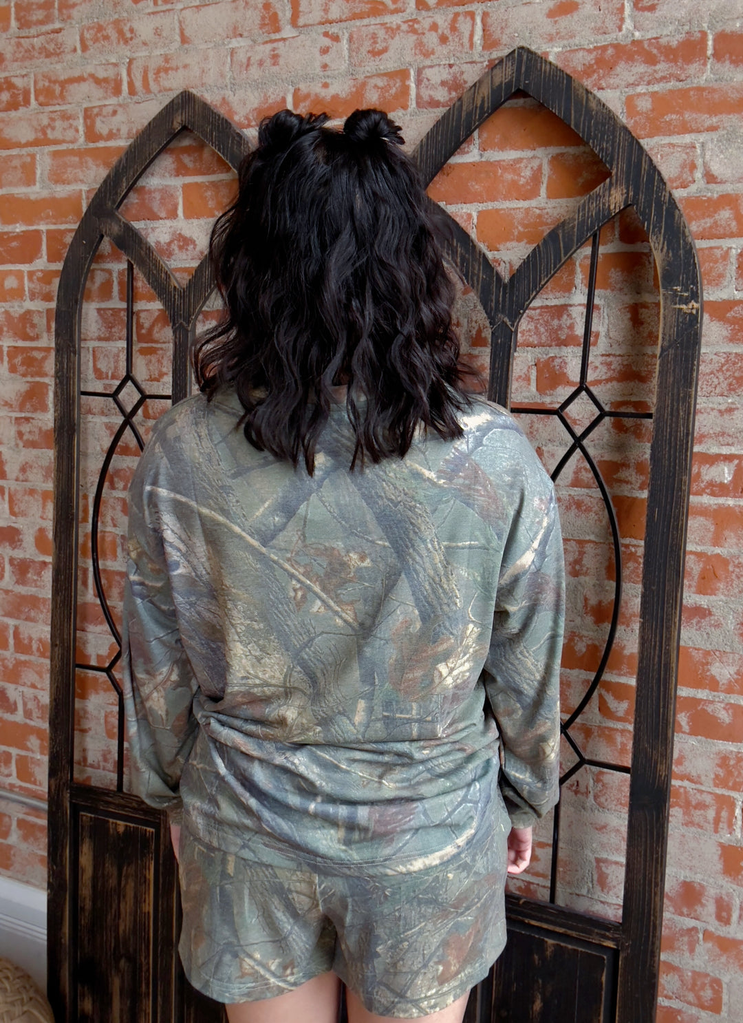 Hide At Home Camo Lounge Set