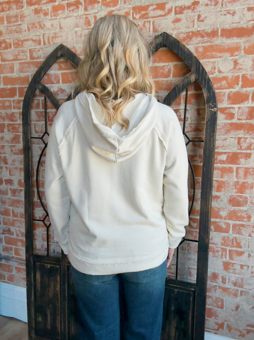 Cool Morning's Cream Hoodie