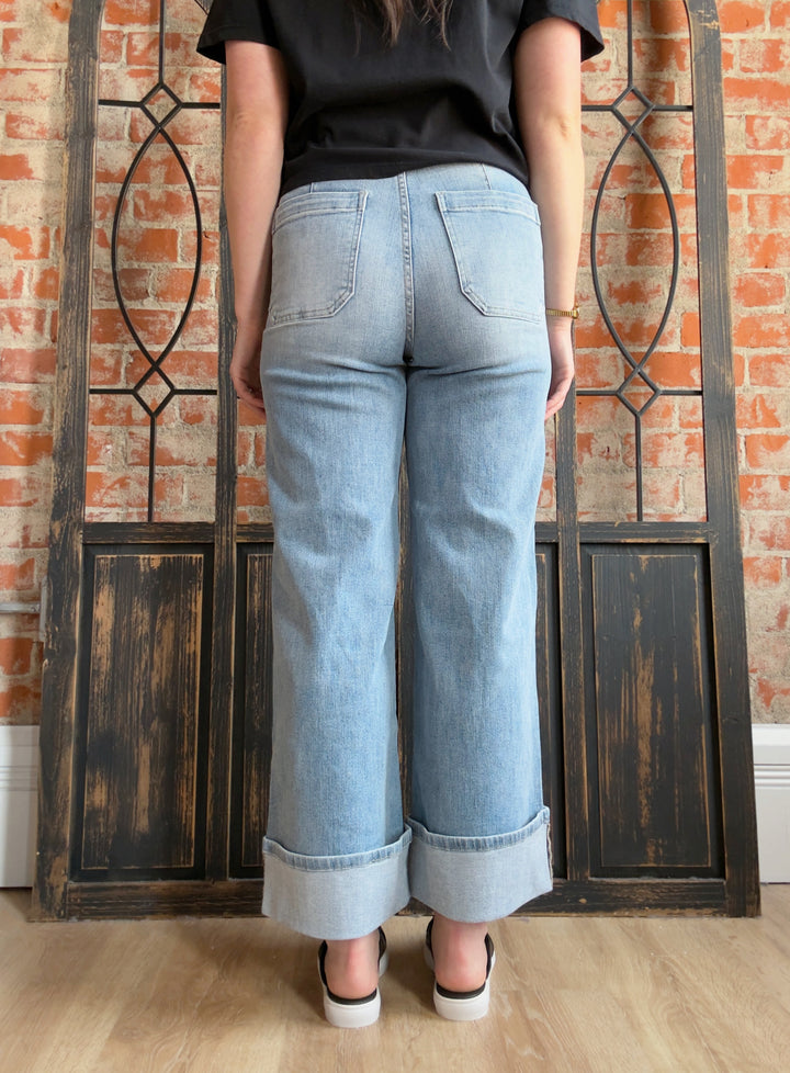 Valuable Cuffed Wide Leg