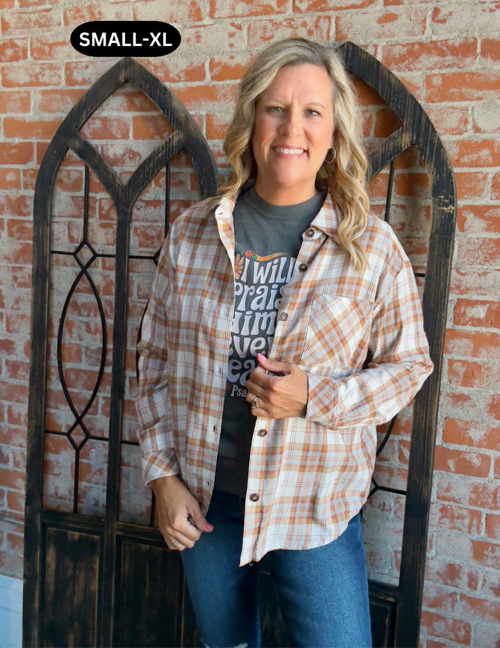 Crispy Fall Leaves Flannel