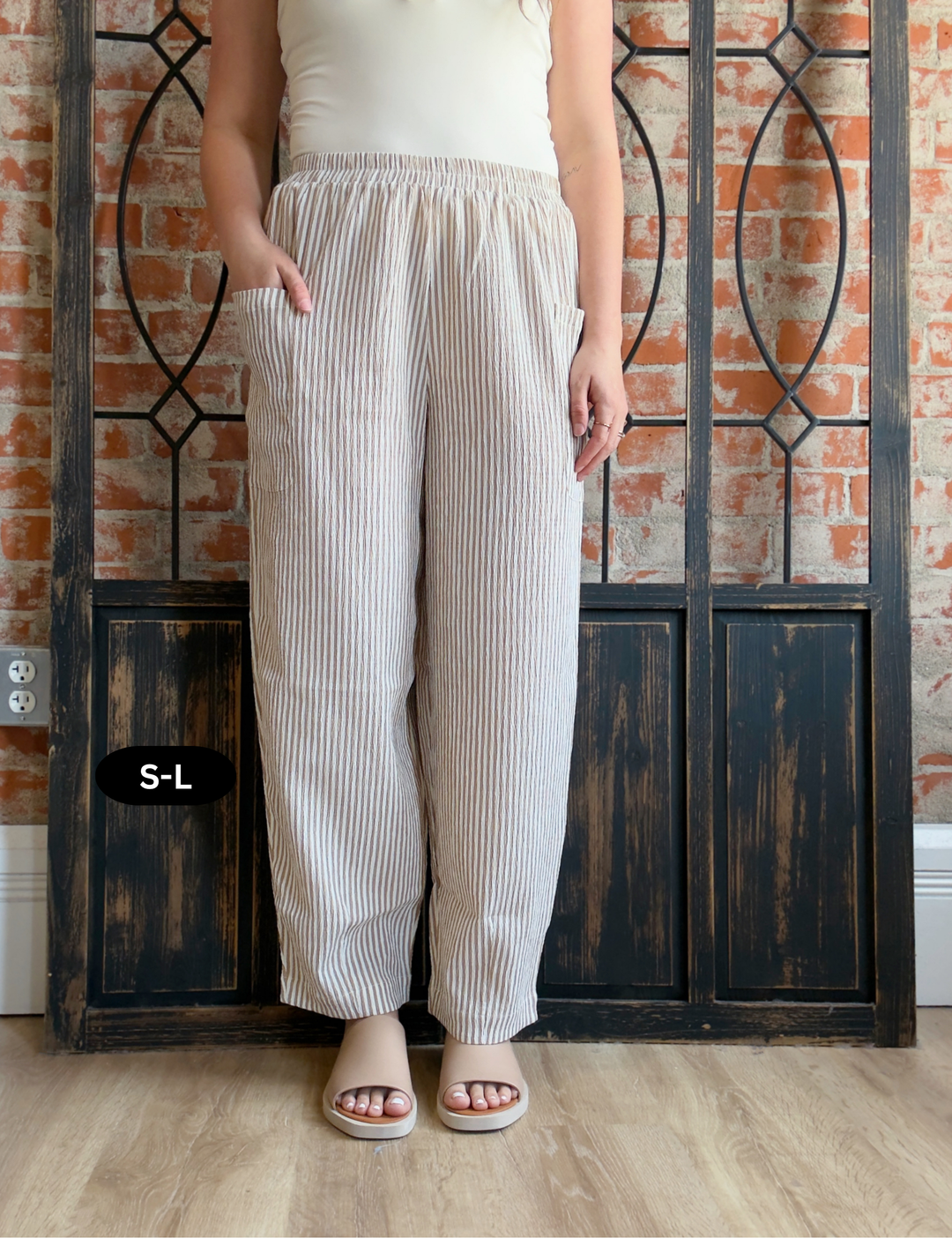 Lookin' Pretty Pinstriped Pants