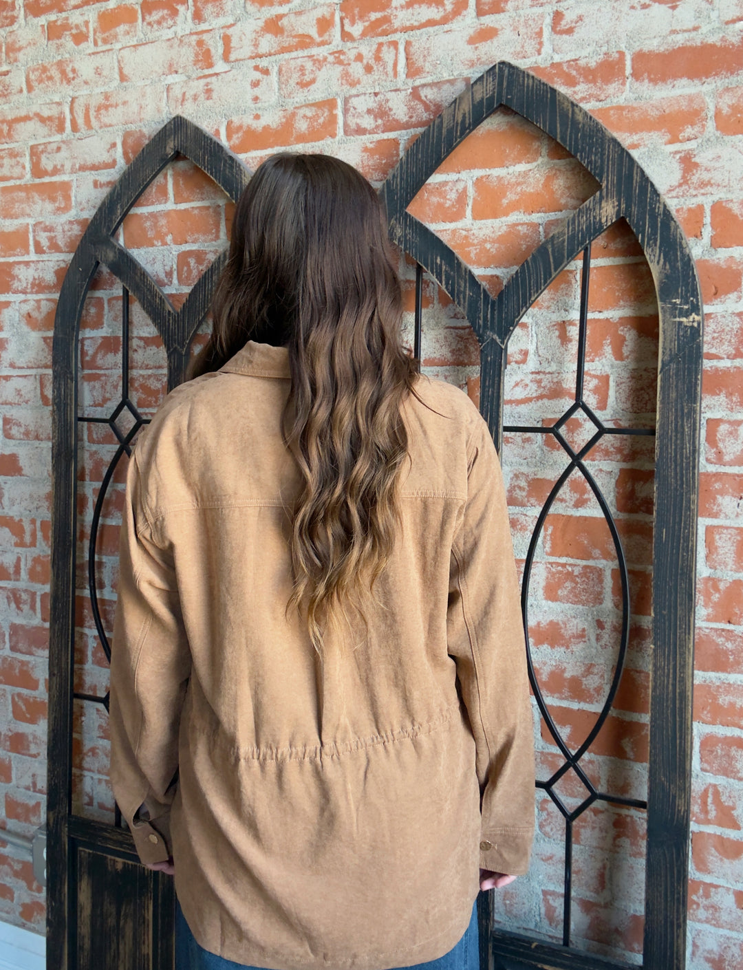 It's A Good Day Suede Jacket