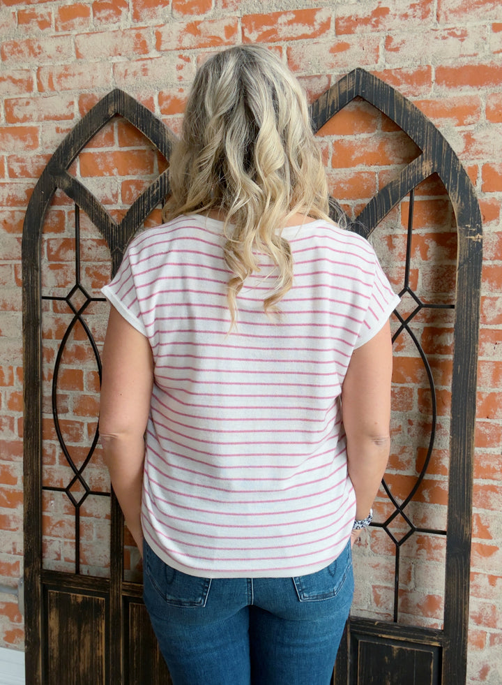 Look Up Striped Sweater
