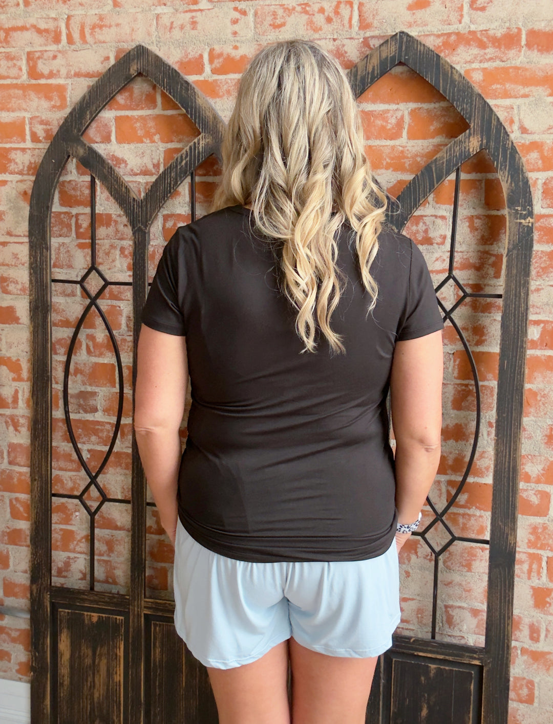 Sweet Dreams Lounge Tee-Black