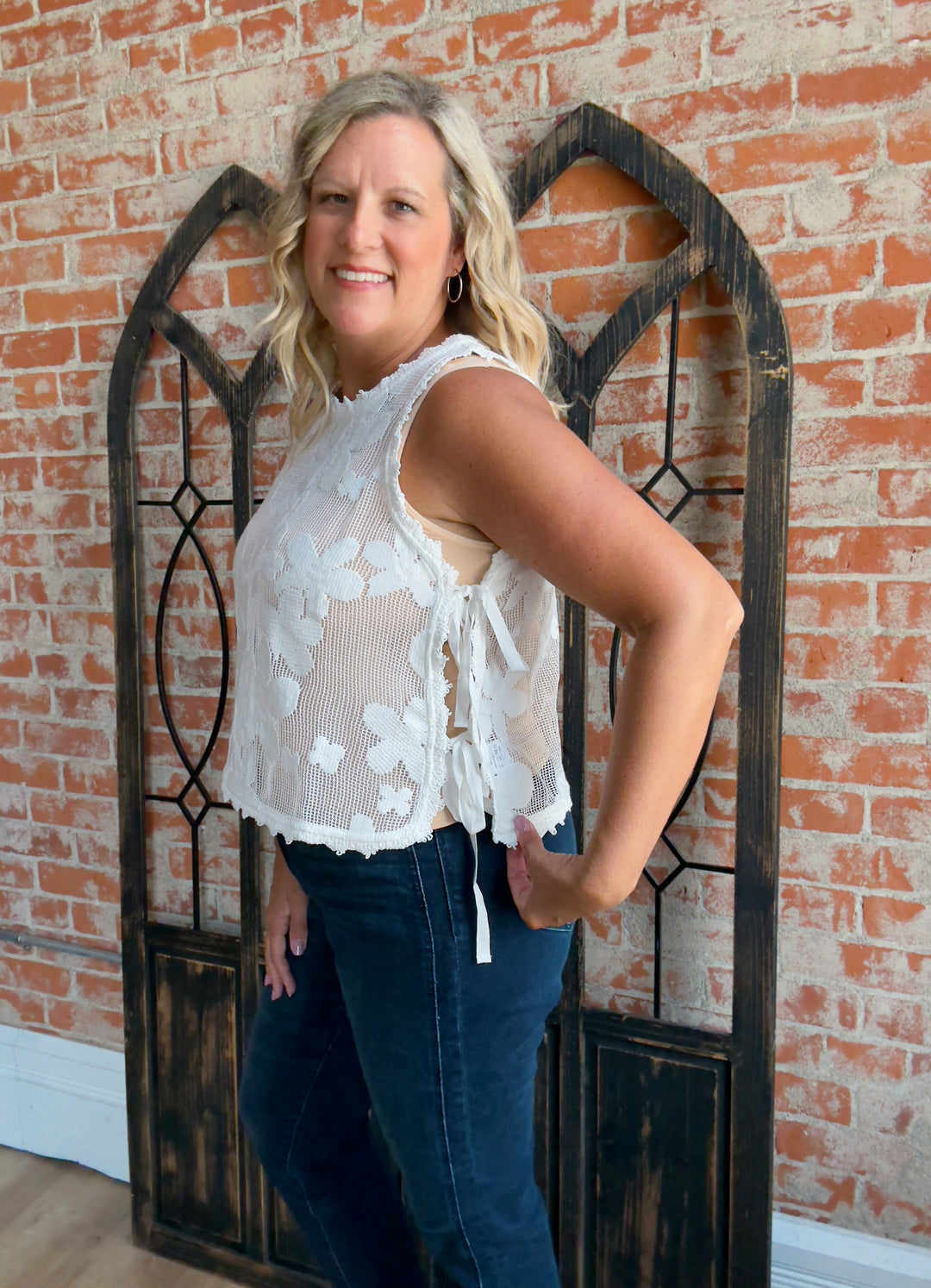 Spice Of Life Lace Tank-2 Colors