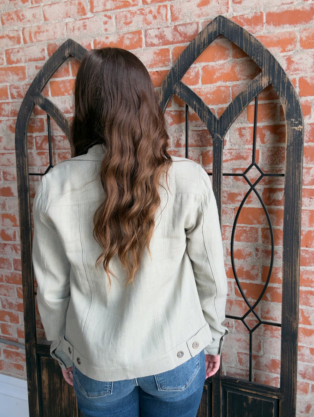 Closing Time Sage Jacket