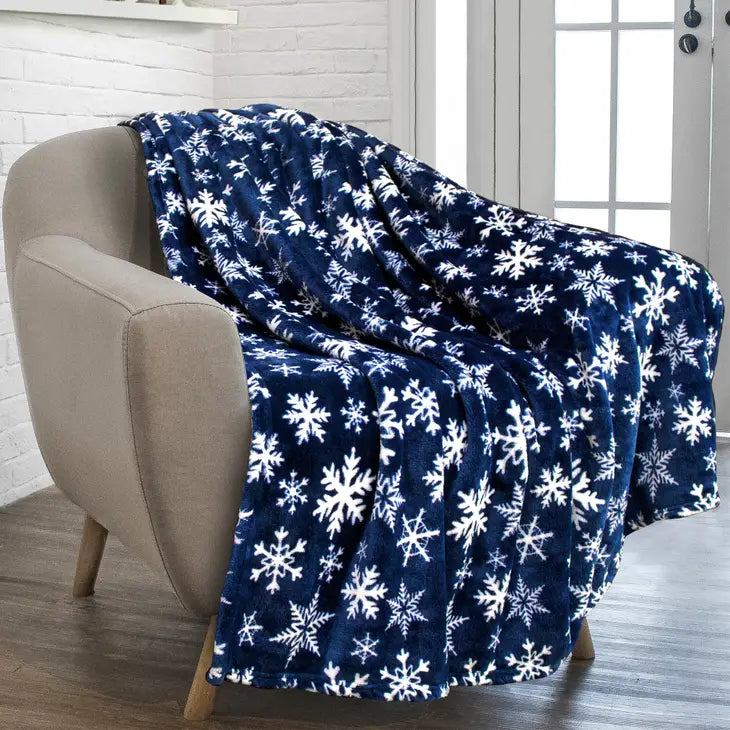**DOORBUSTER**Printed Christmas Plush Blanket-Multiple