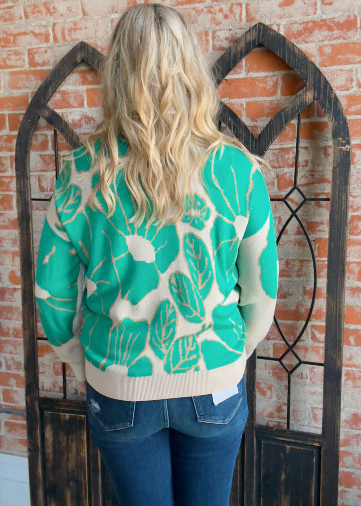 Tell Me Your Secrets Floral Sweater