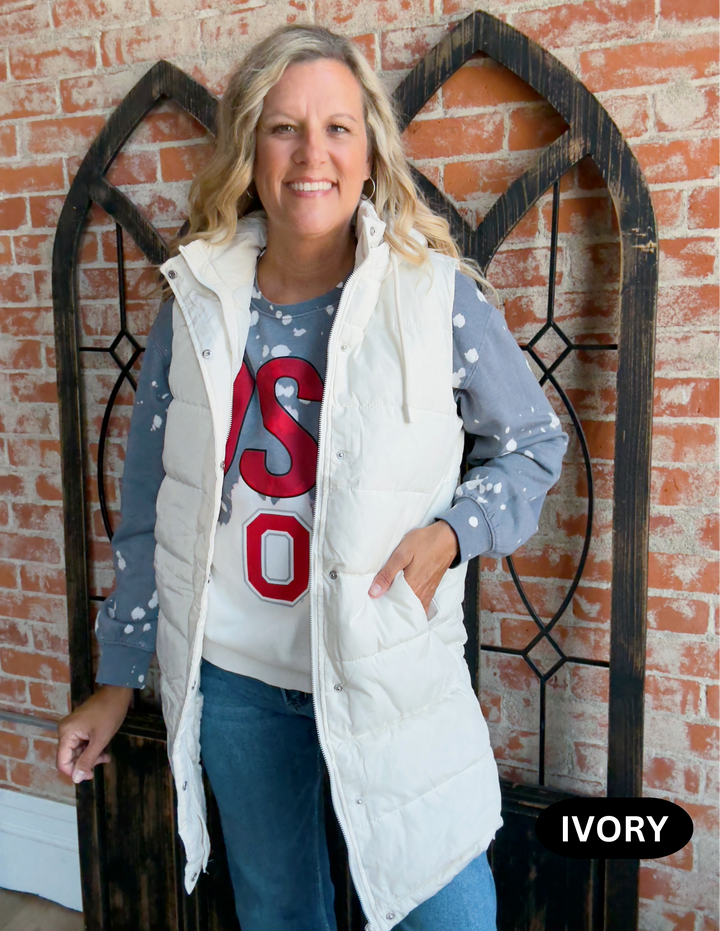 Always In Demand Long Vest-2 Colors