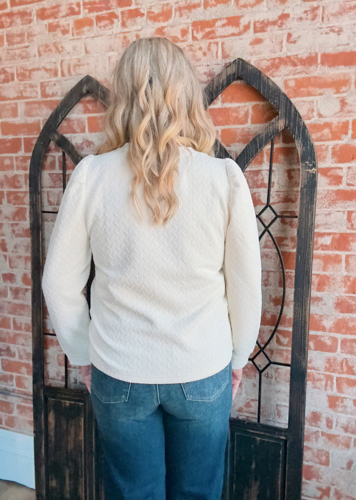 A Good Memory Cable Knit Long Sleeve