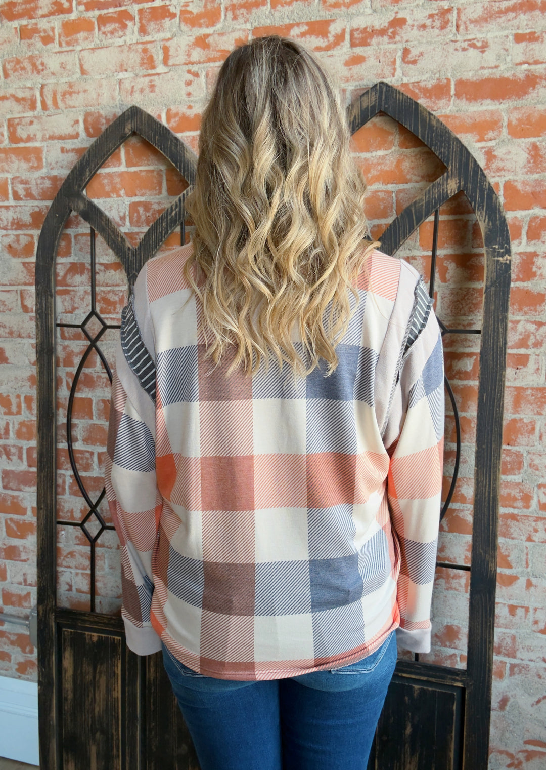 From My Perspective Plaid Long Sleeve