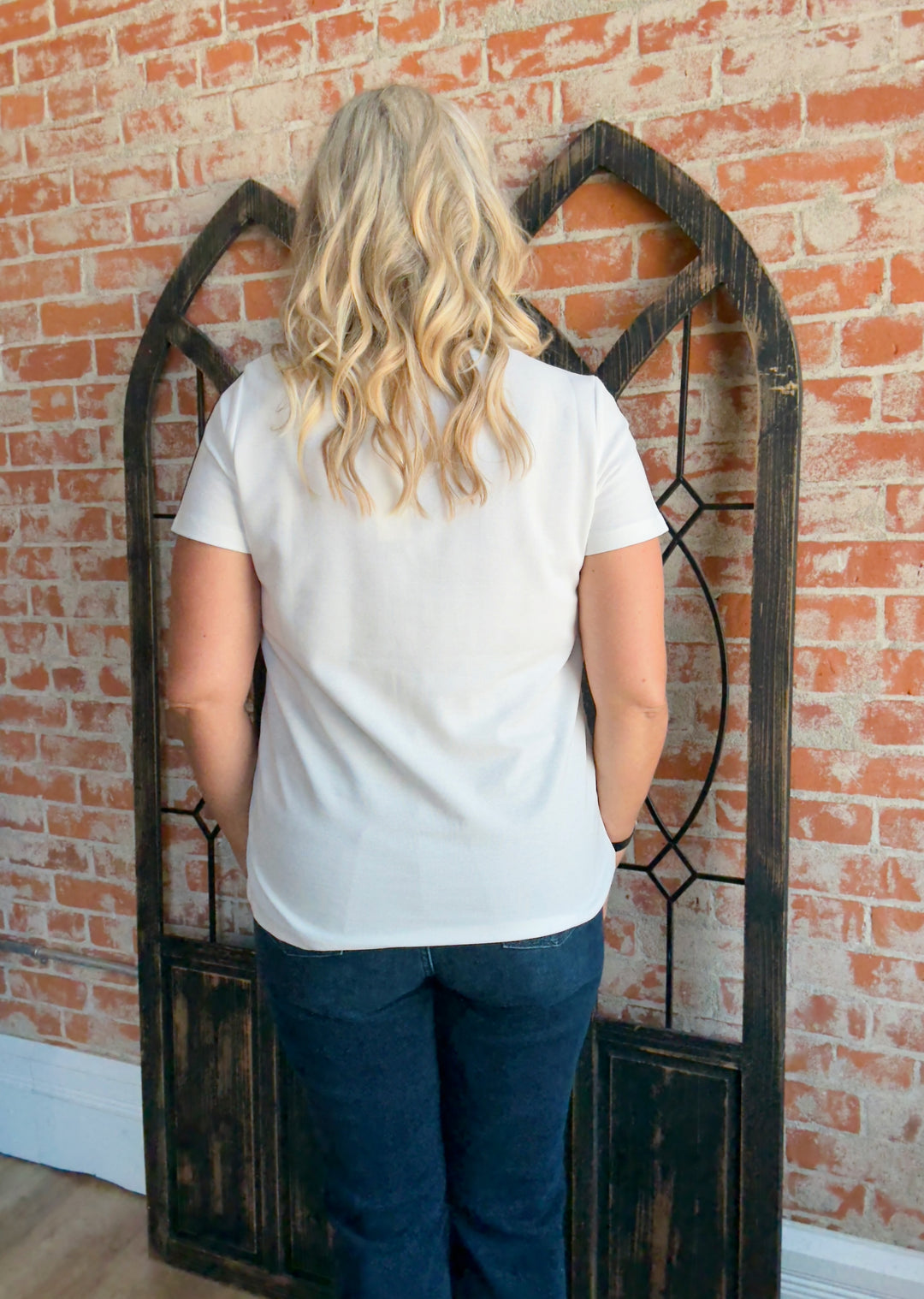 Making Good Choices Striped Tee