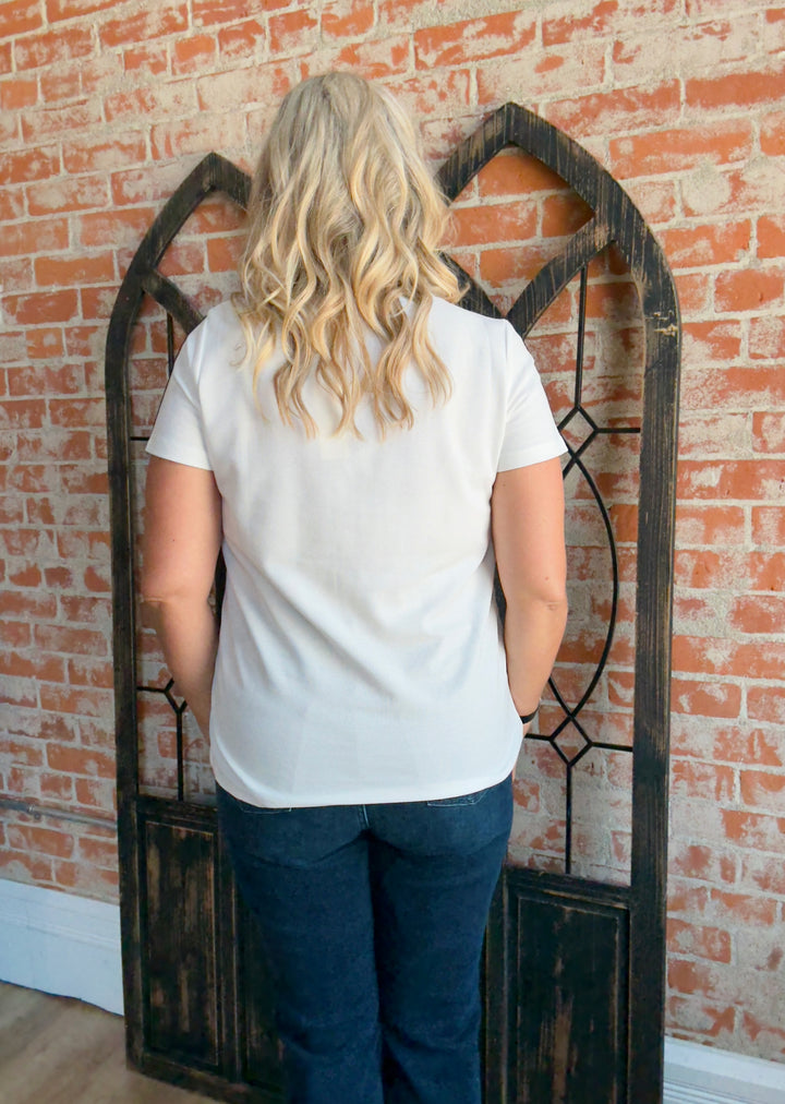 Making Good Choices Striped Tee