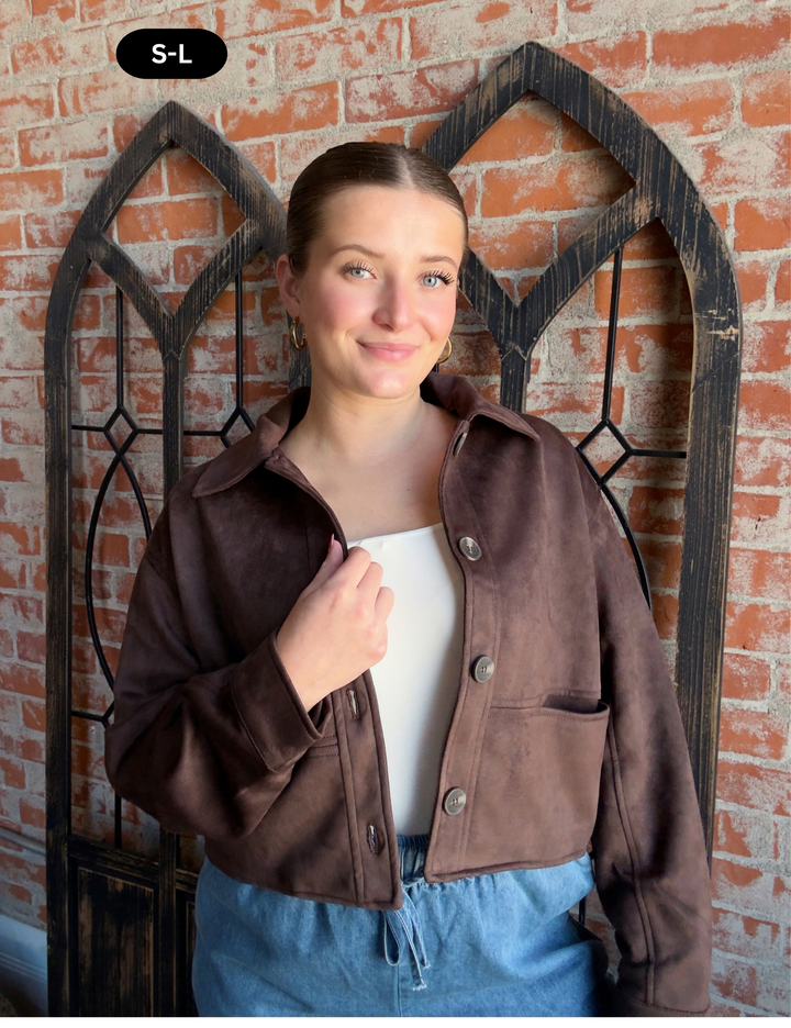 Busy Life Suede Jacket