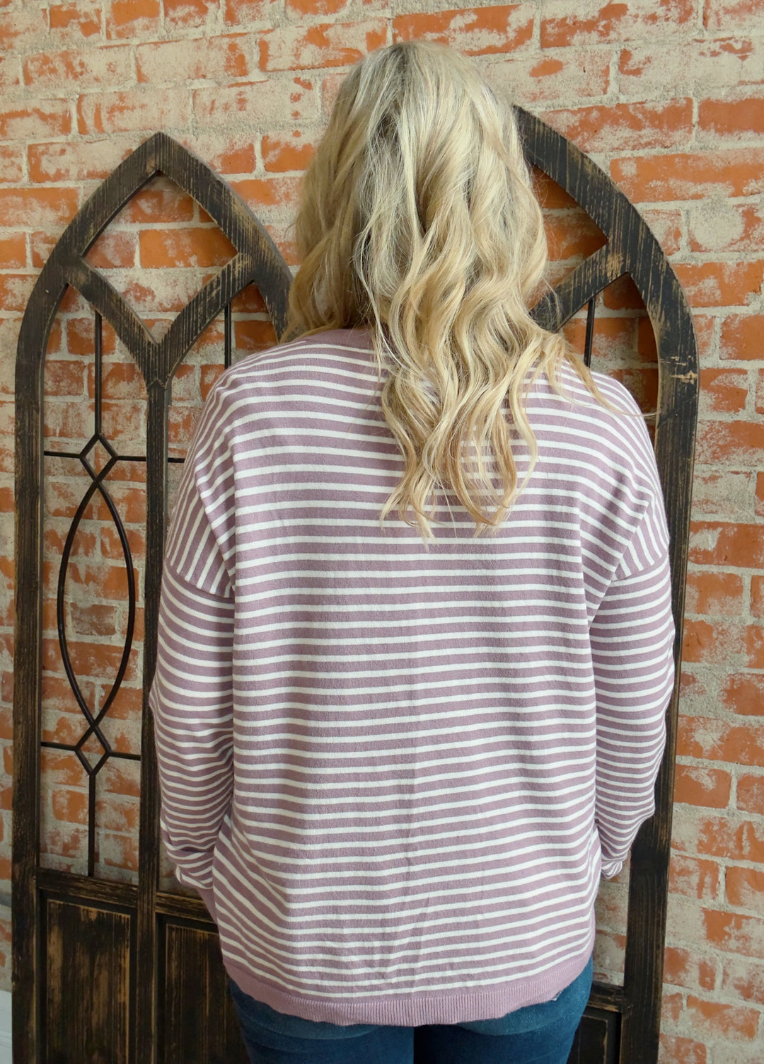 Thinking Ahead Striped Sweater