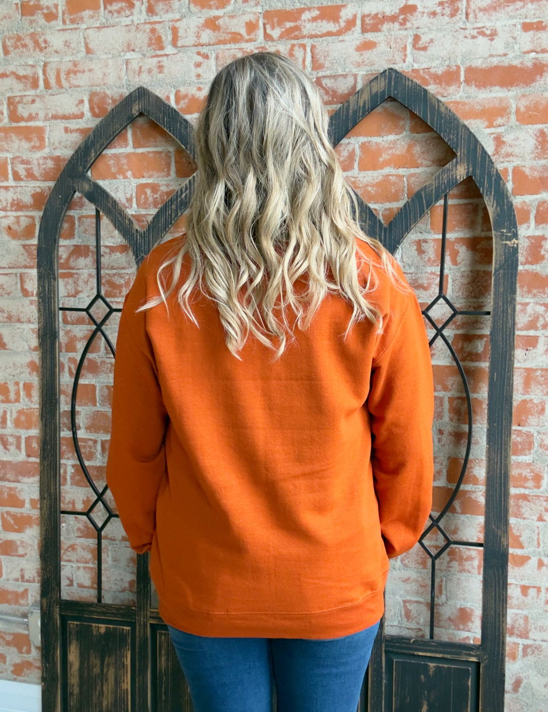 Put On Your Plaid Face Jack-O Crewneck