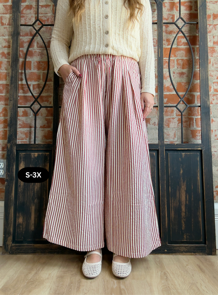 Being Brave Pinstriped Pant