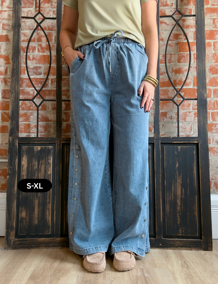 Cute As A Button Jeans