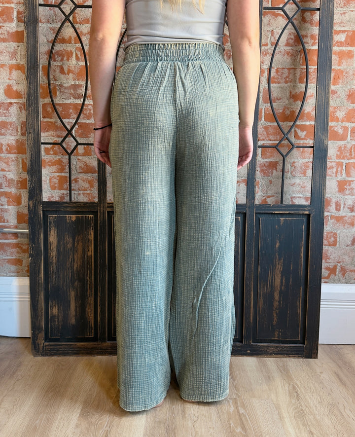 It's My Time Acid Wash Pants-Ash Jade