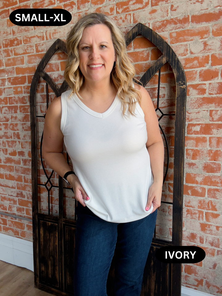 On & On Basic Tank-2 Colors