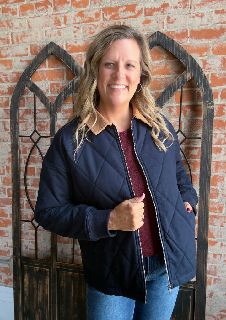 Keeping Me Warm Quilted Jacket