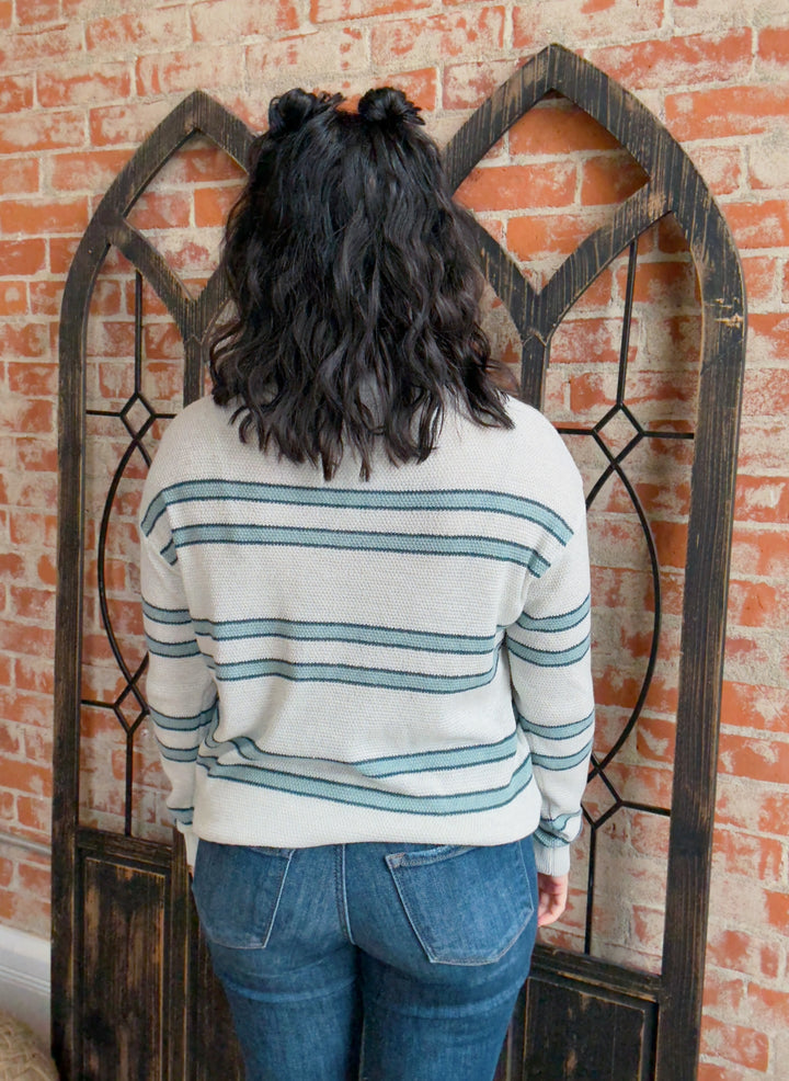 Sway My Way Striped Sweater-2 Colors