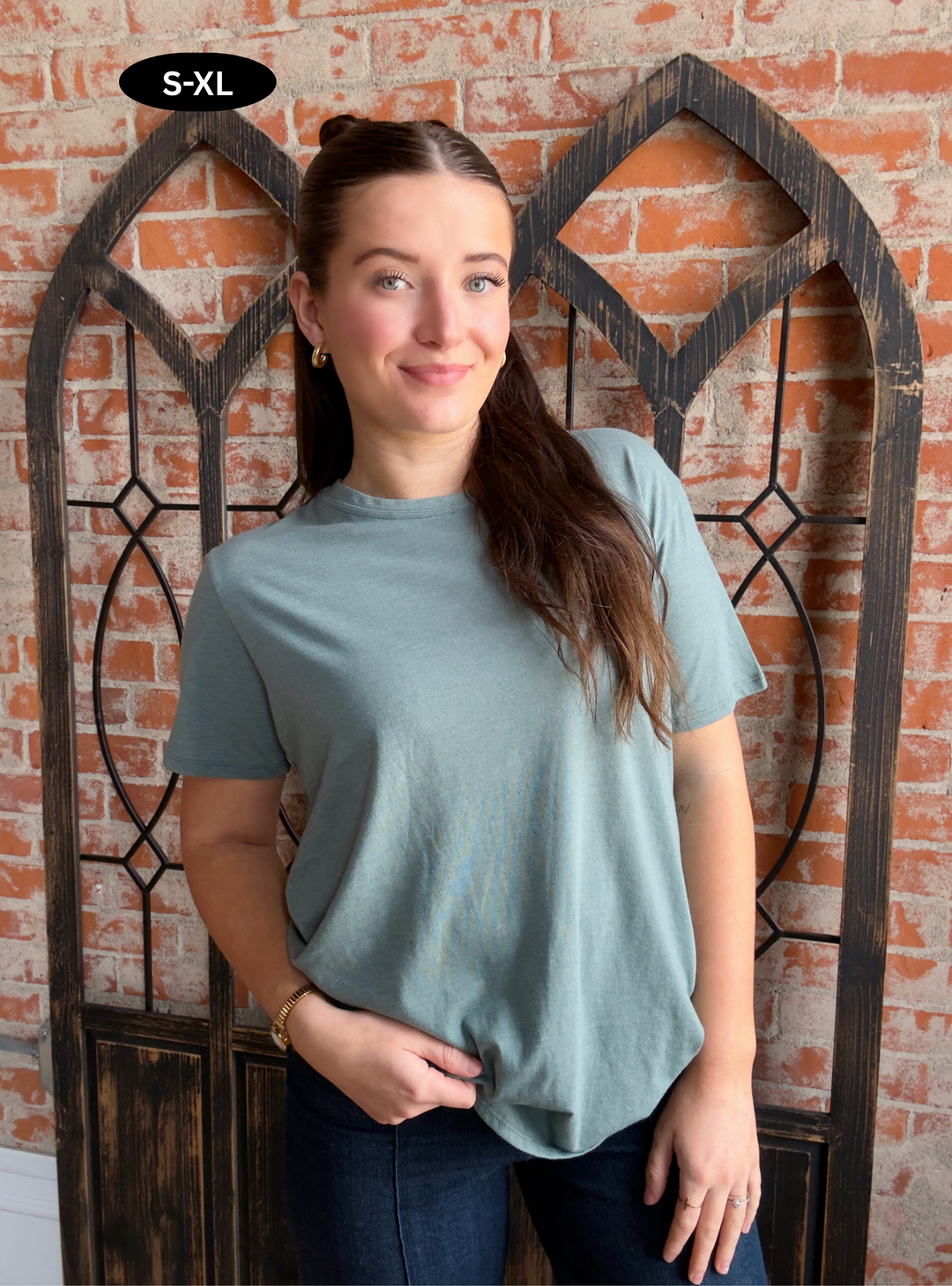 Put My Trust In You Boyfriend Tee-Ash Jade