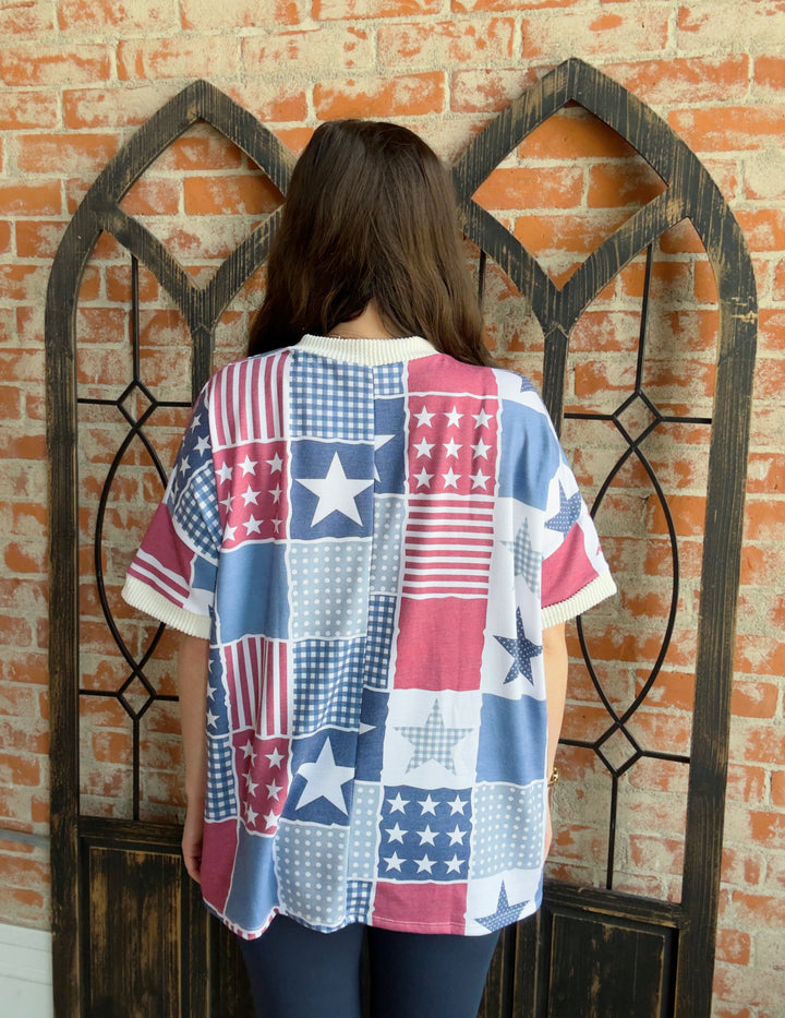 Patched Freedom Tee