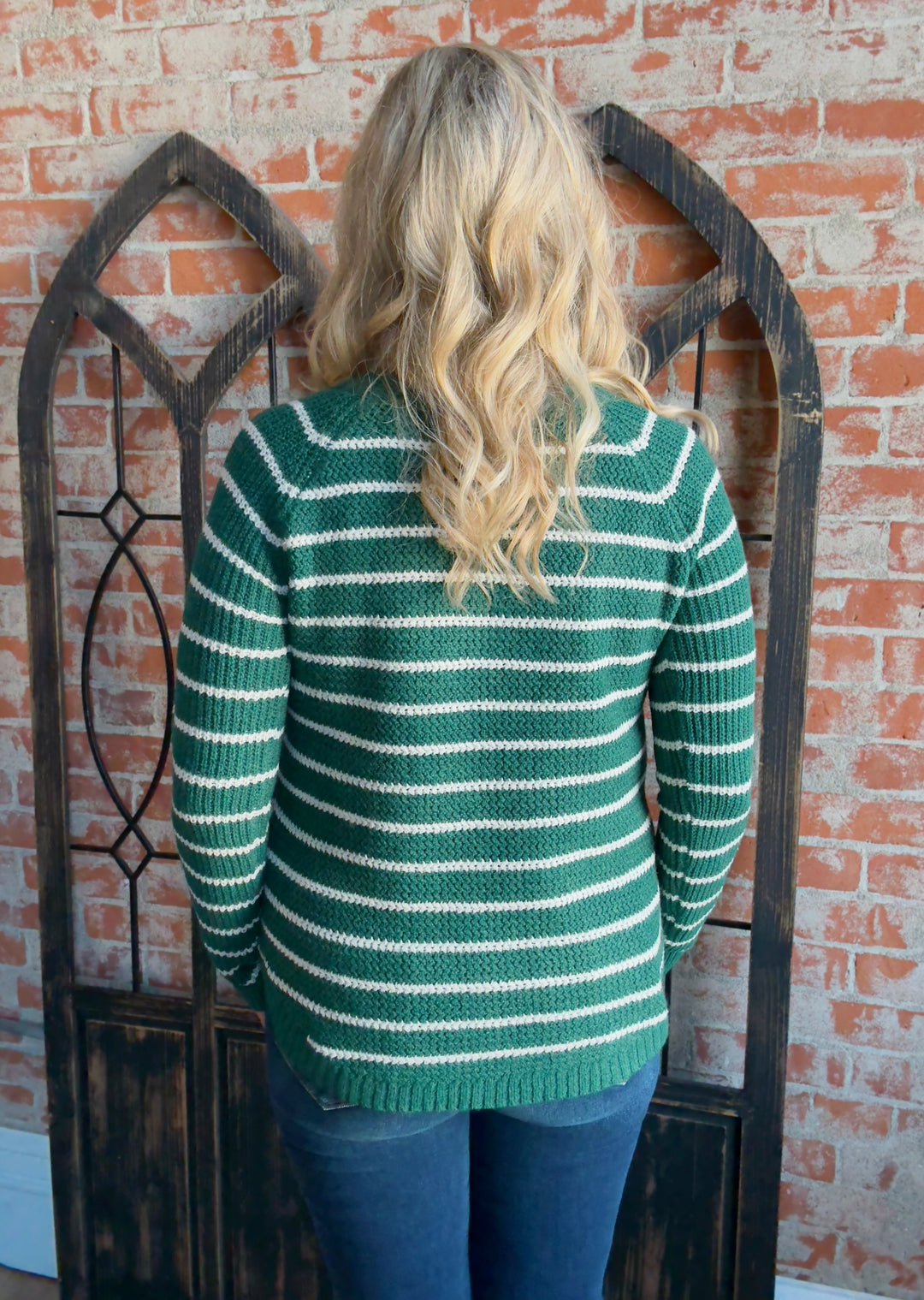 When You Believe Striped Sweater-2 Colors