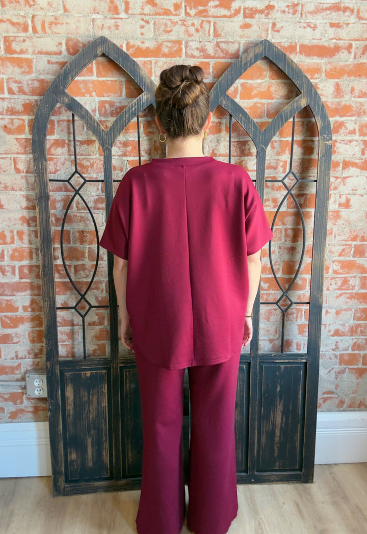 Thriving Scuba Set-Burgundy