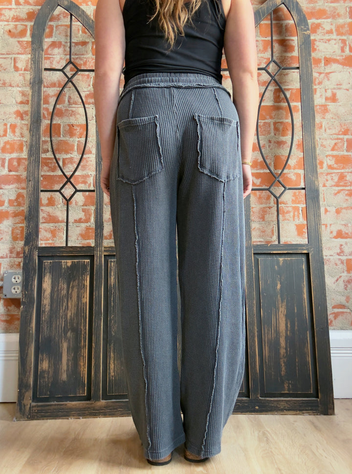Thorough Thoughts Waffle Knit Pant