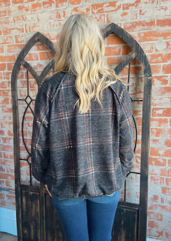 Having A Plaid Moment Long Sleeve