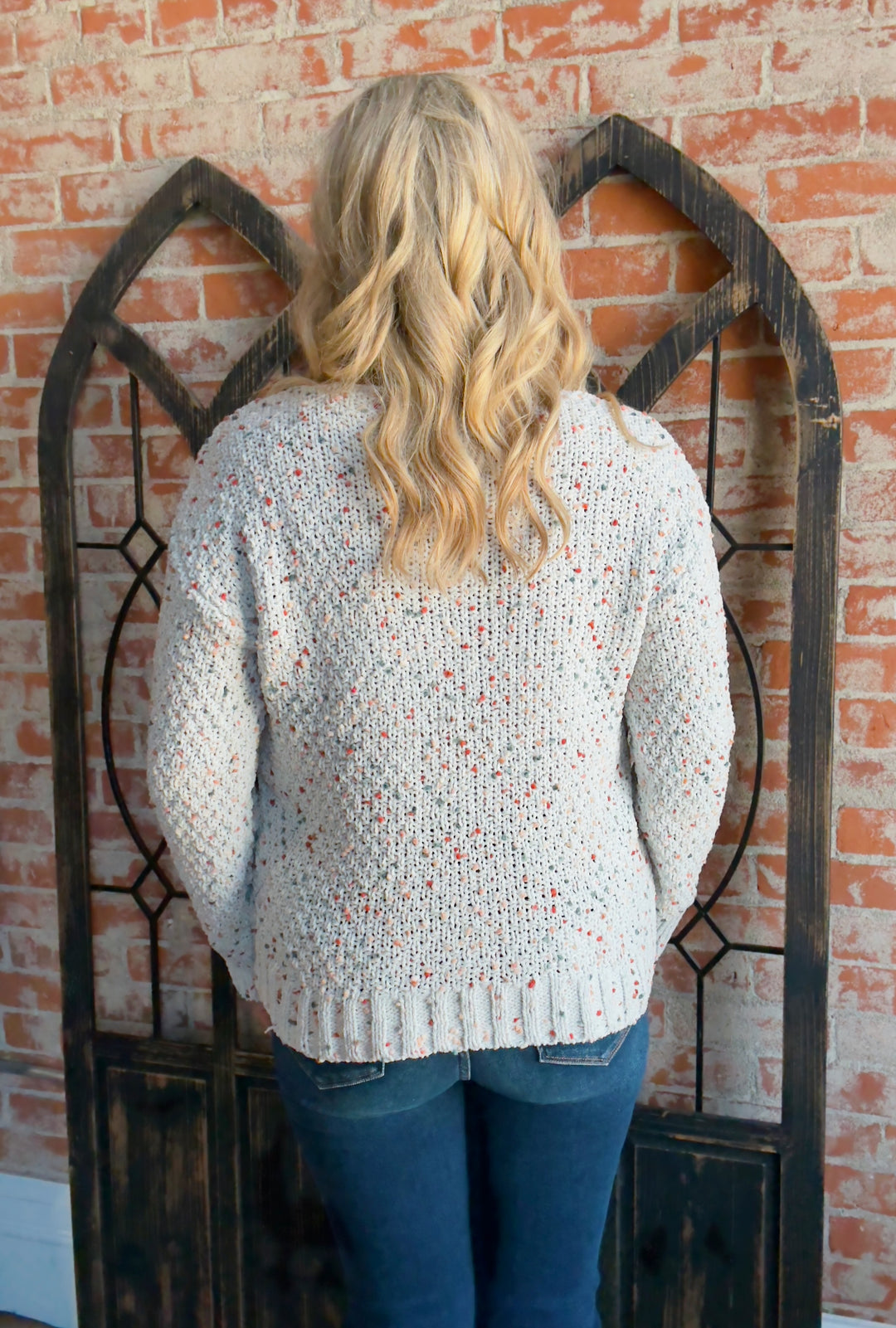 Life's A Party Confetti Sweater