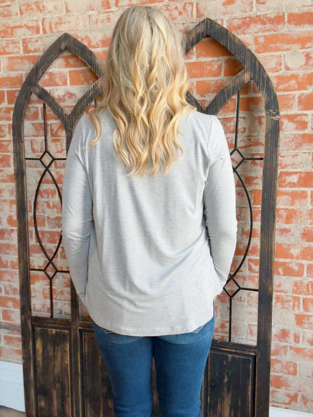 Best I've Ever Had Basic Long Sleeve-H. Grey