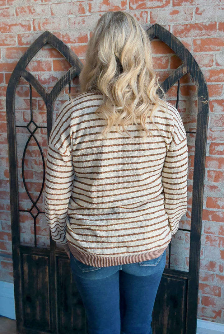 Good Feeling Striped Long Sleeve