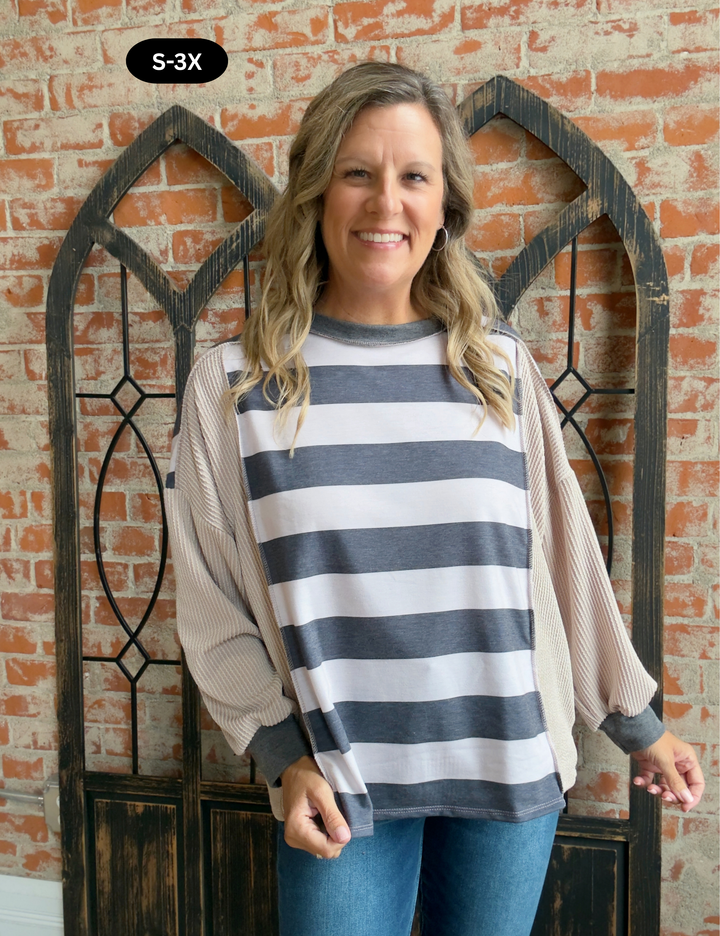 Dark & Dreamy Striped Long Sleeve