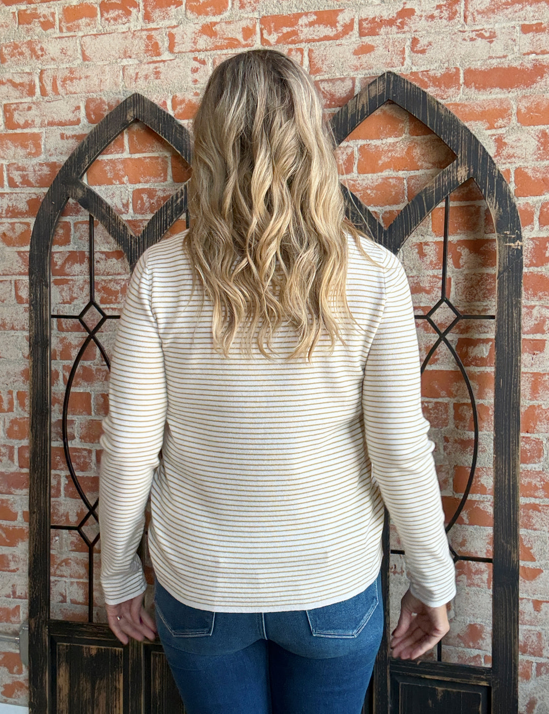 Feel It Striped Sweater