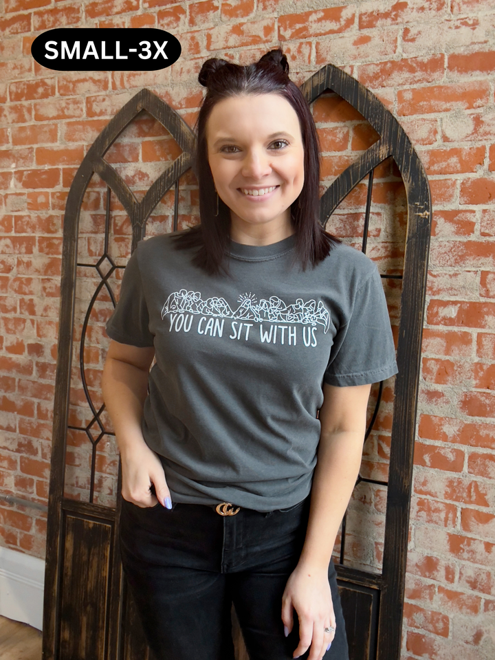 You Can Sit With Us Last Supper Graphic Tee