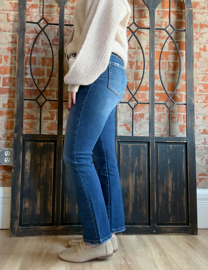 Zenana Reveal It Slim Straight Leg