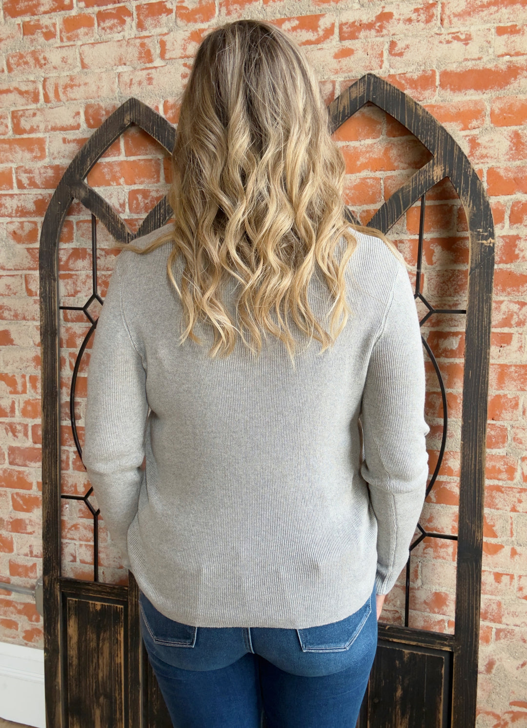 Perfect Score Laser Sleeve Sweater