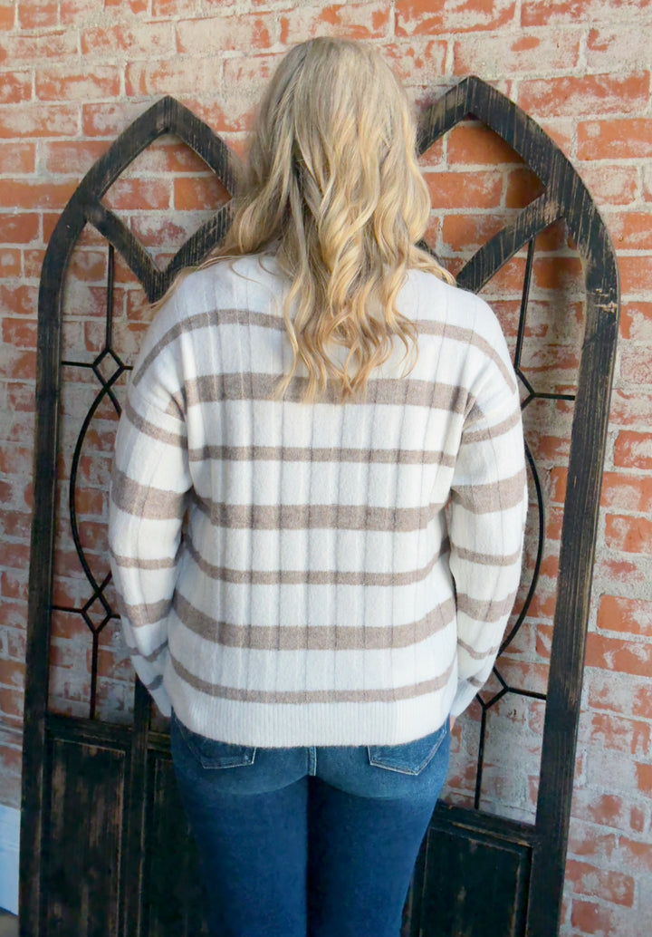 Bring Goodness Striped Sweater