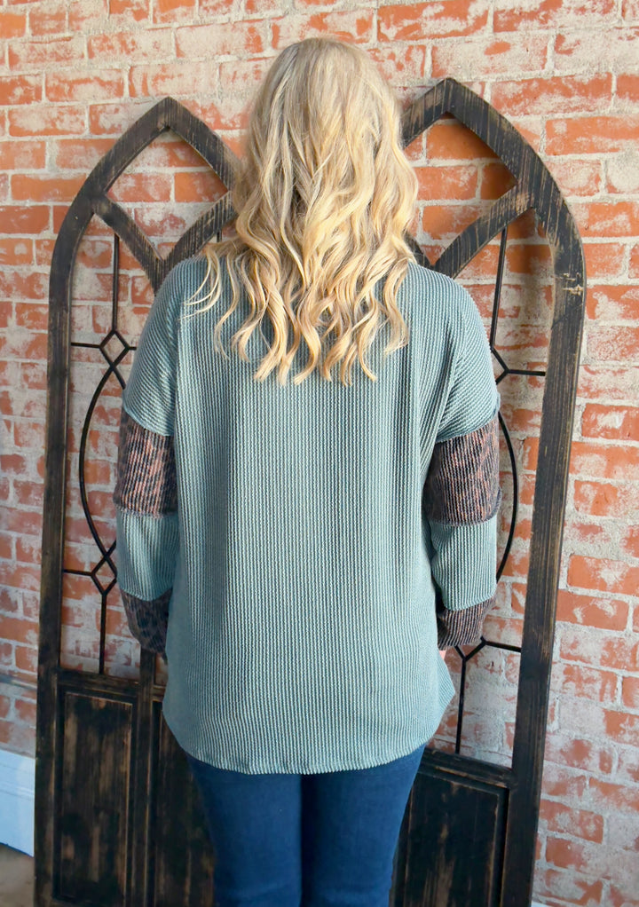 All Fun & Games Leopard Color Block