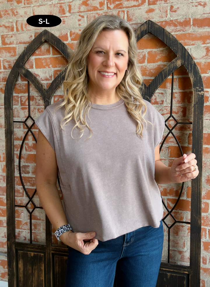 Put It Into Perspective Mocha Tee