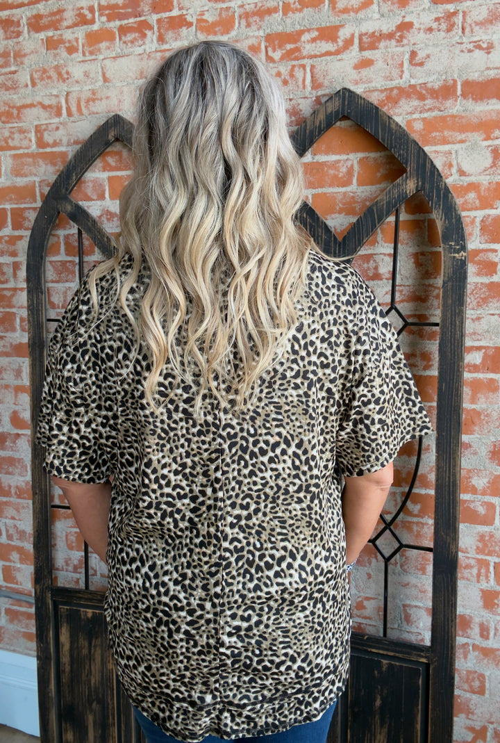 I'm Wild Leopard Tee